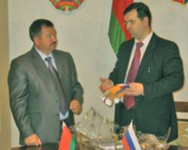 Андрэй Худык зрабіў расійскі Калачынск пабрацімам Ліды