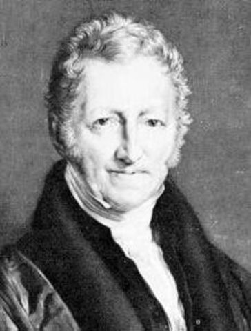 Thomas Malthus publishes An Essay on the Principle of Population