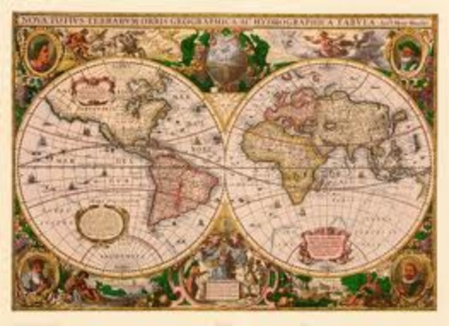 Map Projection of World