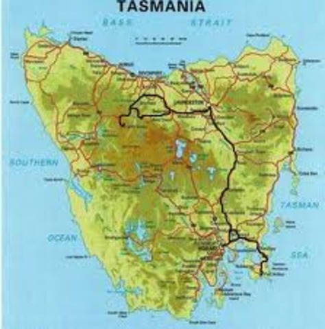 We moved to Tasmania