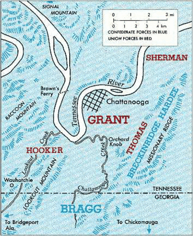 Union Wins Chattanooga