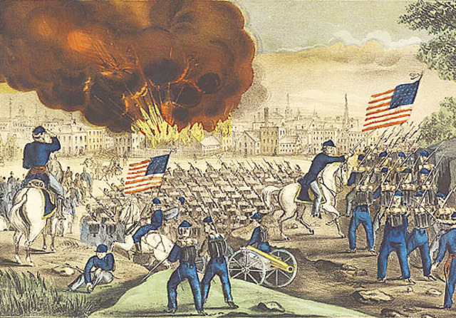 Sherman captures Atlants