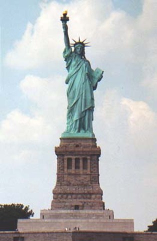 Statue of liberty Unveiled