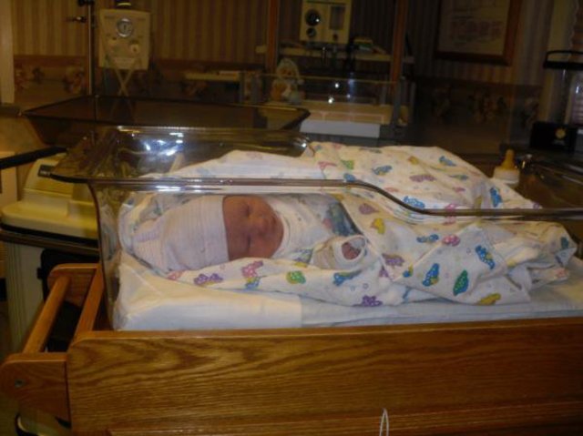 My very 1st nephew was born.