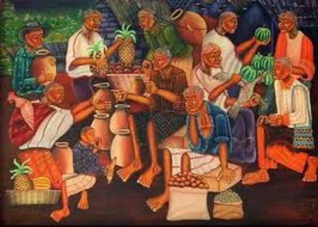 Caída de la economía maya.