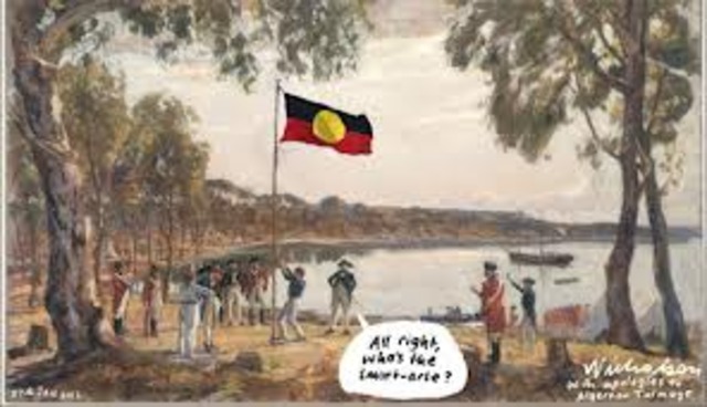 The First Fleet arrives in Botany Bay