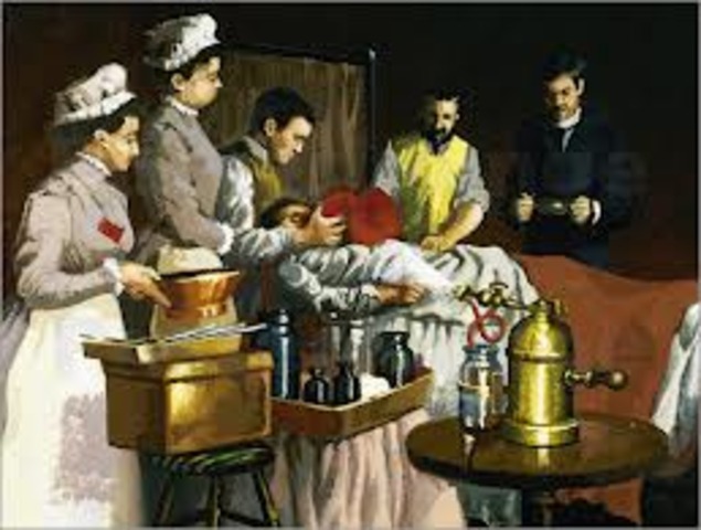 Anesthesia becomes widely available. Surgery to remove tumors takes off.