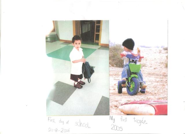 i  learnt  how  to driv  a  trcycle