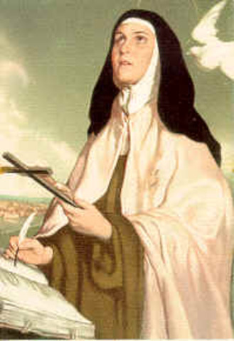 Study of St Teresa of Avila