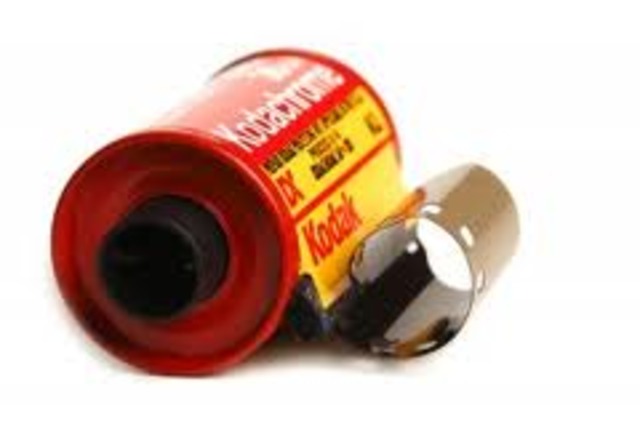 Photographic film was invented