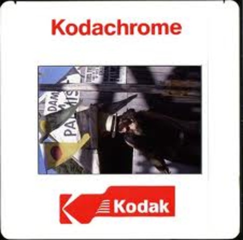 Kodracrhome film was released