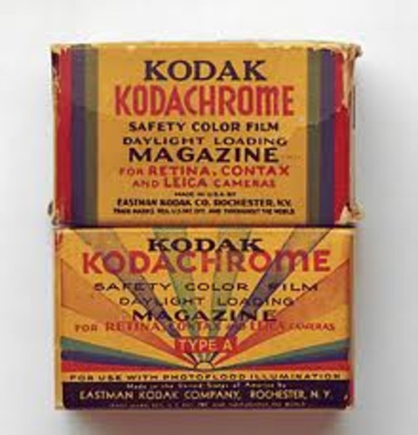 Kodachrome film was released