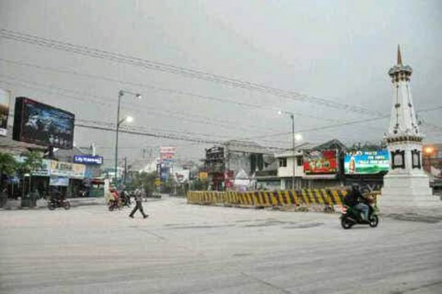 Volcano Eruption In Yogyakarta