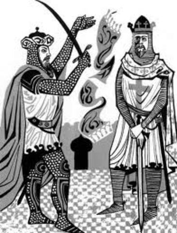 Richard and Saladin made a truce