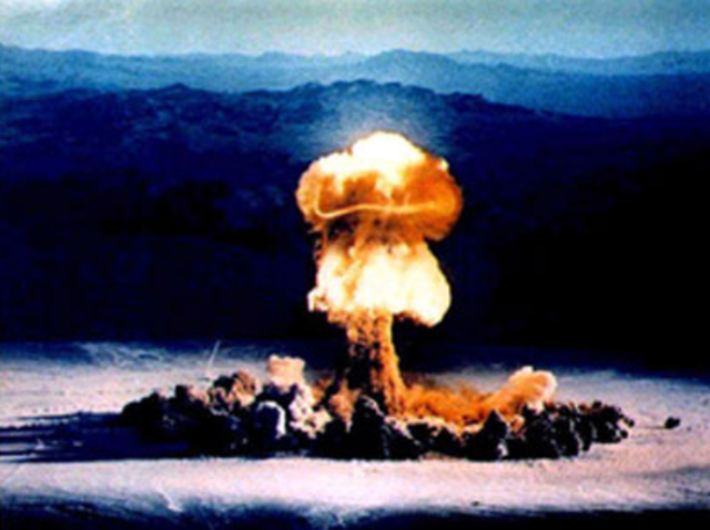 The arms race (threat of Nuclear War)