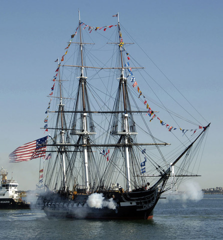 USS Constitution Scores a Victory