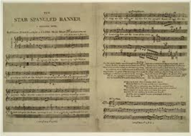 Writing of the Spangled Banner