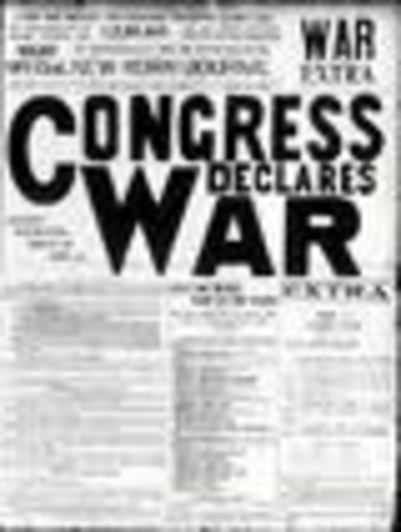 Congress Declares War
