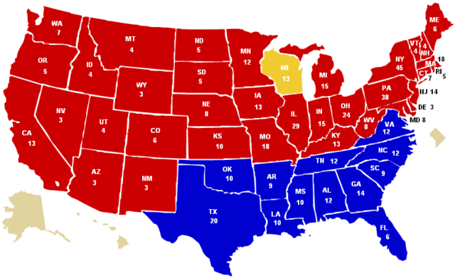 1924 U.S. Presidental Election-Coolidge vs. Davis vs. LaFollette