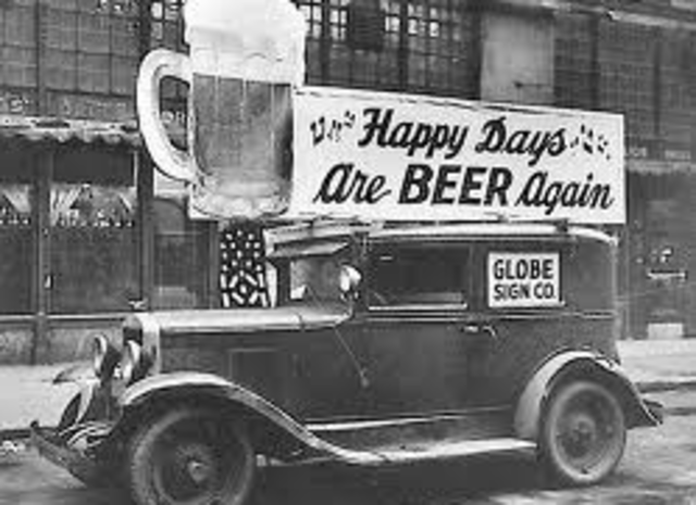 Prohibition Ends