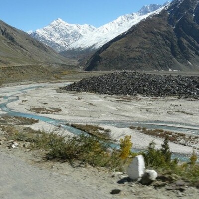 Timeline: This is a Primary Terrestrial succession. Dry river bed.  How it all began