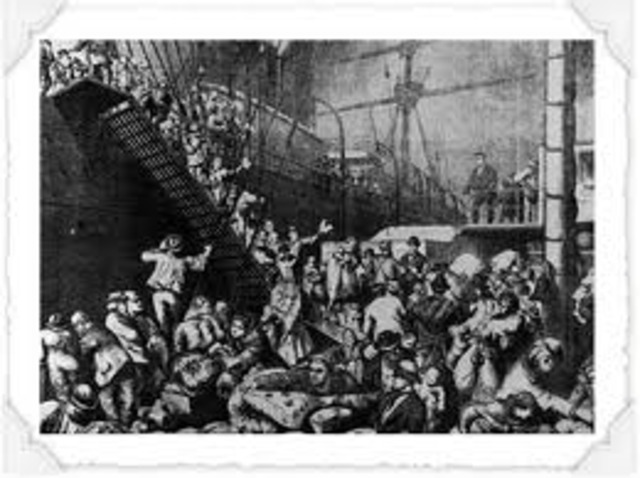 Britain Blockades American Ports