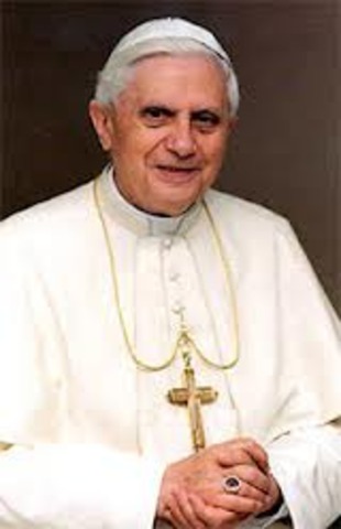 Second pope to resign.