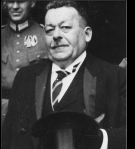 *Germany* Friedrich Ebert Dies Before Re-election