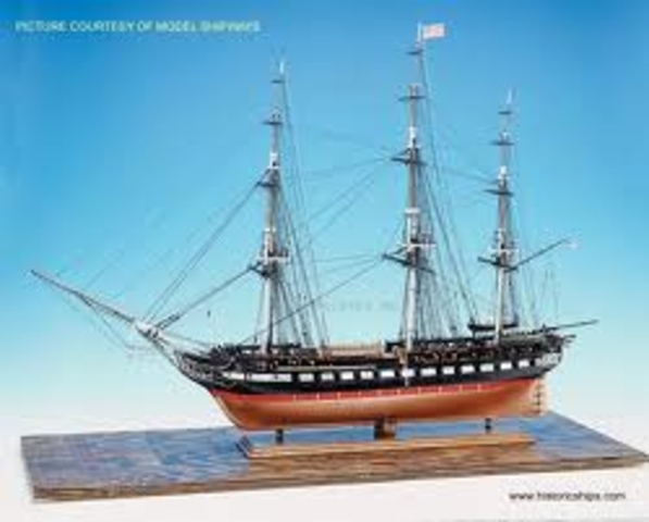 USS Constitution scores a victory.