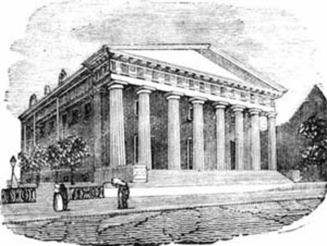 First bank of the U.S. established