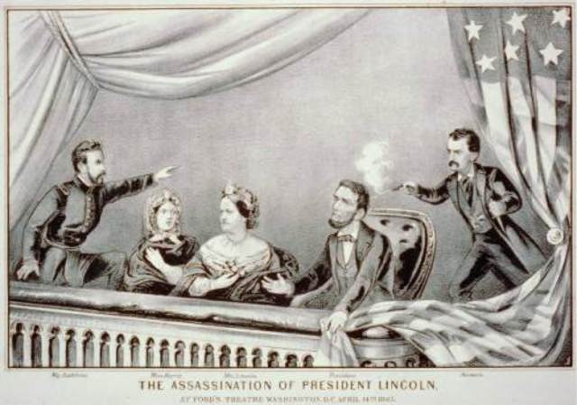 Lincoln Shot April 14 Died April 15