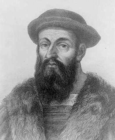 Magellan's ships entered a bay at Southern tip of South America, and found the passage to Pacific