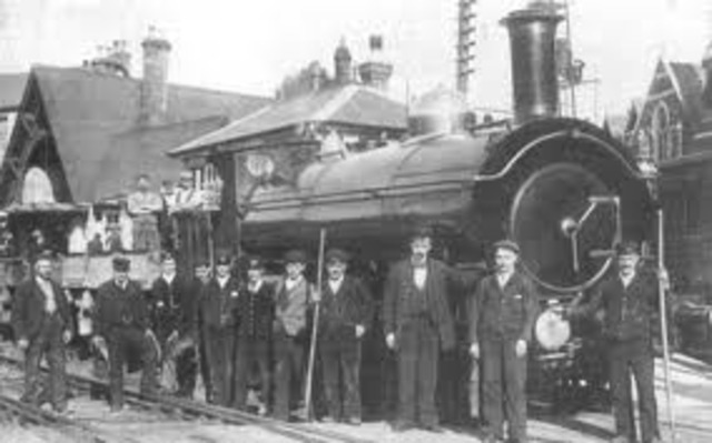 First passenger railway