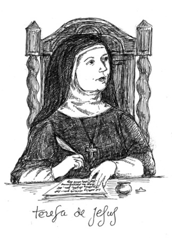 what did st. teresa of avila study