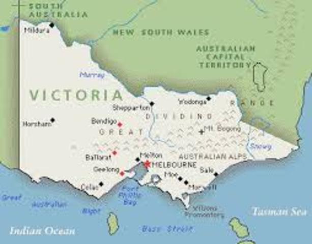 Victoria became separate colony