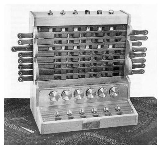 Willhelm Schickard e a máquina de calcular mecânica