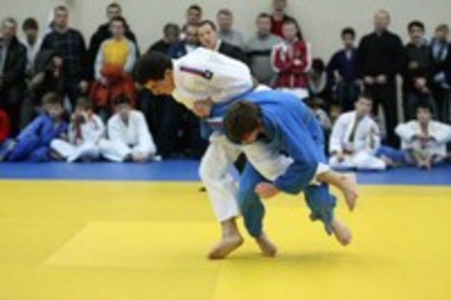 Подготовка к турниру по дзюдо