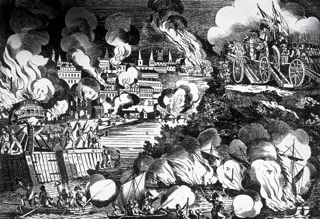 Washington, D.C. Attacked and Burned