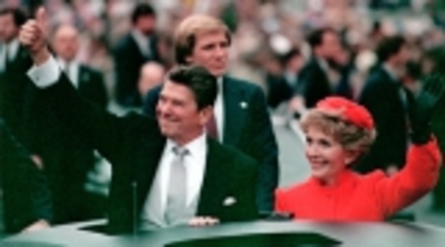 Reagan's first inaugeration