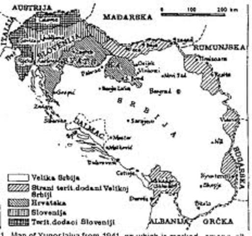 World War I Begins as Austria declares war of Serbia