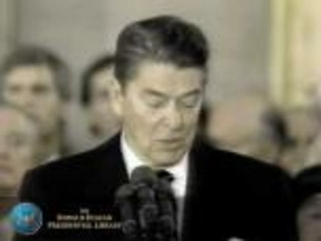 Reagan's second inauguration speech