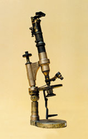 microscopio monocular de 28 cm