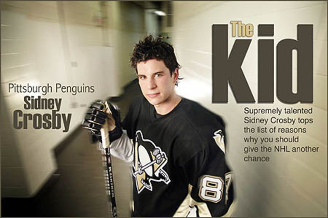 Sid 'The Kid' Crosby is a member of Team Canada - they win the World Junior Championship - he is named MVP.