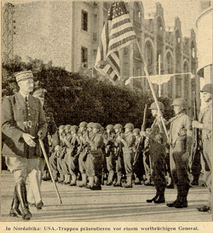 The German army invades North Africa.