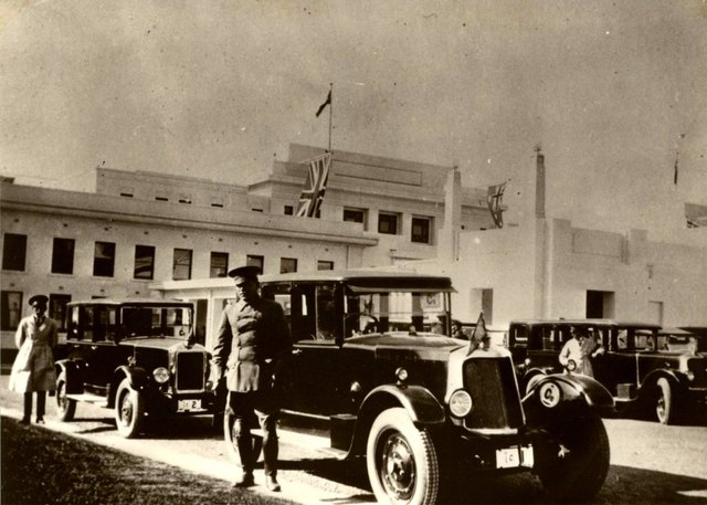 Canberra had been chosen for the siting of the Parliament house and this then opened in Canberra