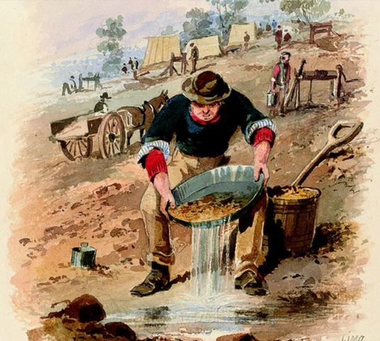 Discovery of Gold in Australia