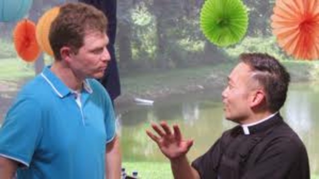 Confrontation with a Preist