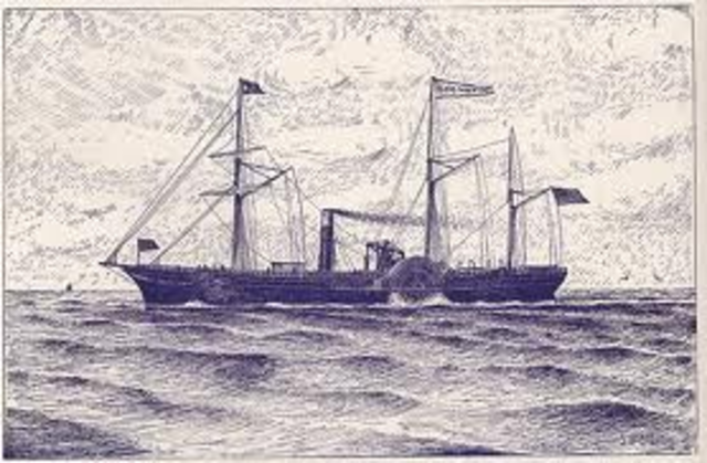 Steam ships running regualy between Sydney,Newcastle,Melbourn,Morton Bay (Brisbane),Adelaide and Tasmania