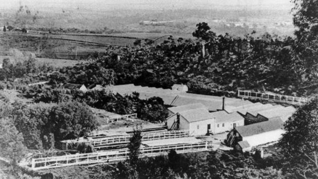 Woollen mill at Distilery Creek Tasmania established
