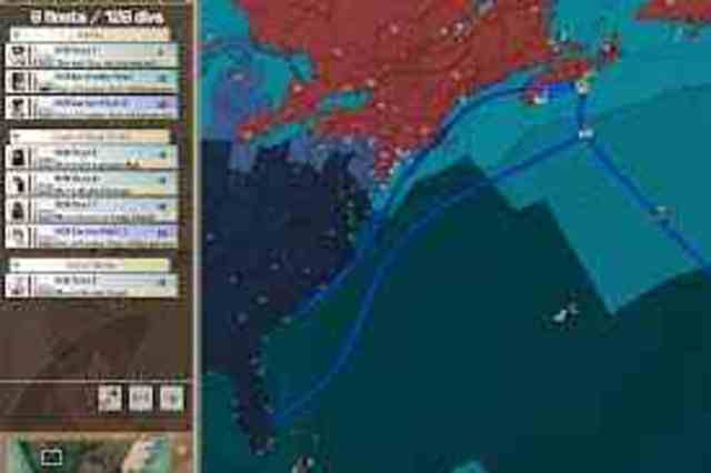 Britain Blockades American Ports